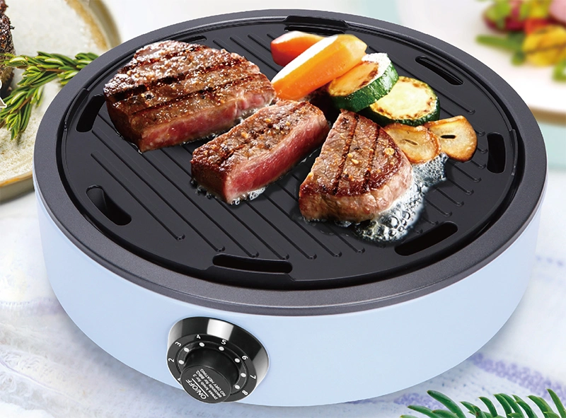 Indoor Electric Barbeque Contact Grill Ceramic Cooker Electric Hob