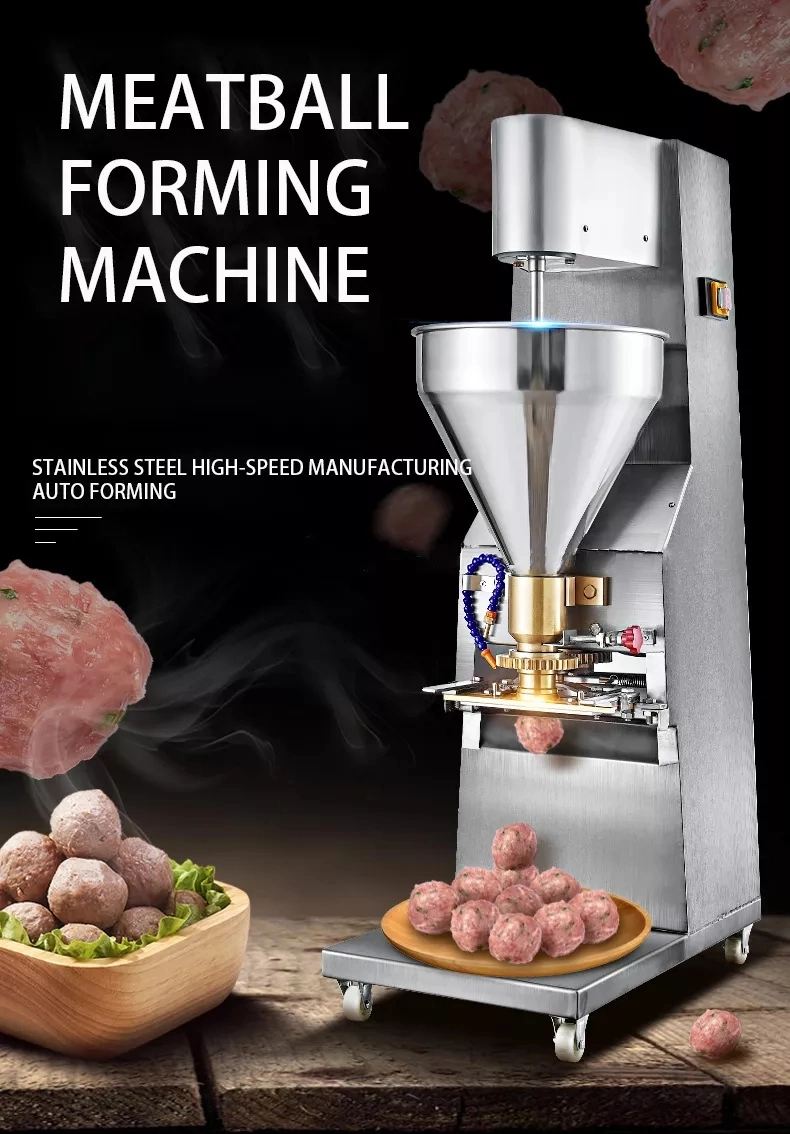 Commercial Electric Automatic Meatball Forming Machine Multi-Function Household Beef Fish Meat Ball Machine 280PCS/Min.